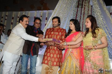 Celebs at Jaya Prada Sister Son Engagement